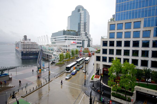 Vancouver City & Lookout Tour and Option to Add Airport Drop Off - Canada Place starts the story with white sails