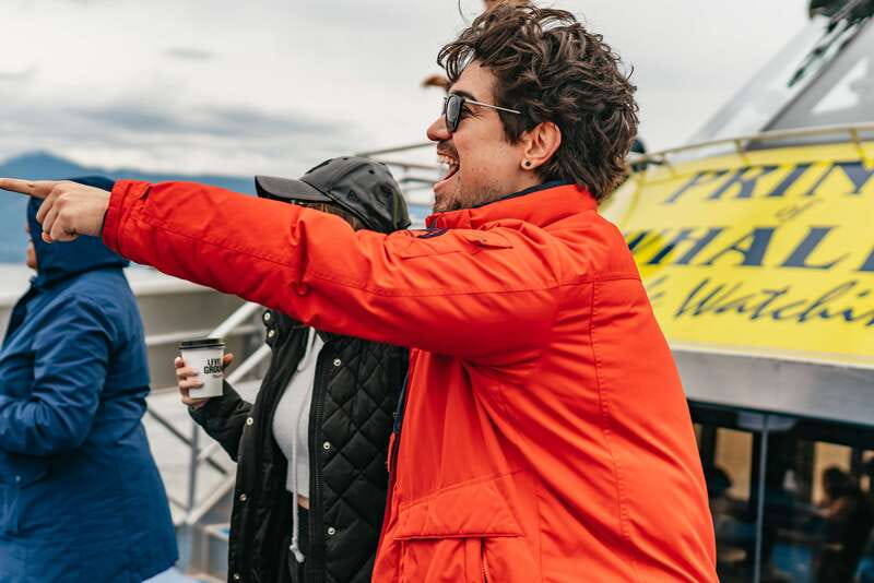 Vancouver: Covered Whale Watching Adventure with Free Photos - Three viewing areas, one heated cabin
