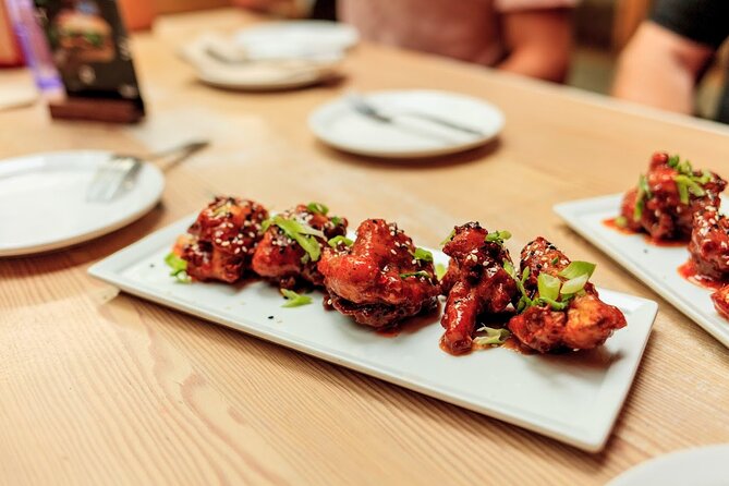 Vancouver Food Tour with 6 Tastings of Sushi, Chocolate, and more - Maple Tree Square and Vancouver’s early days