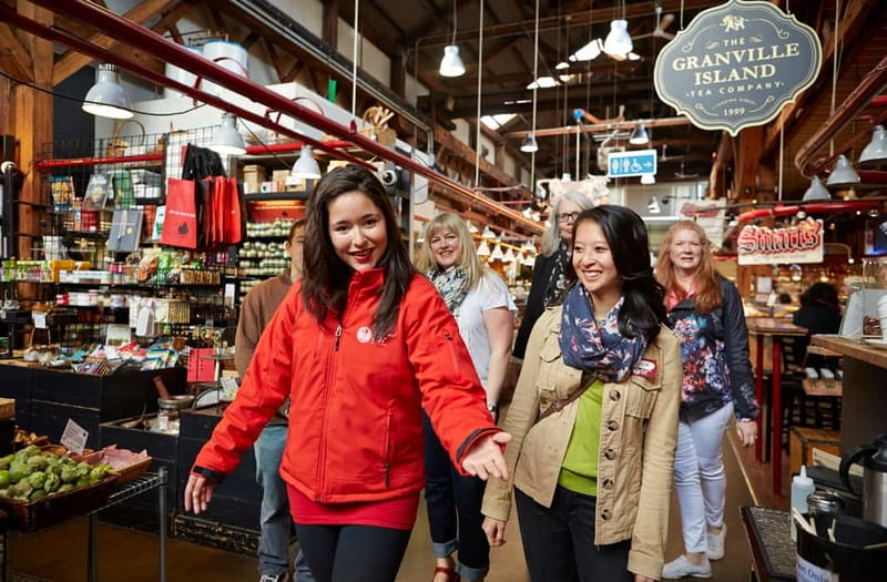 Vancouver: Granville Island Market Tour with Tastings - Following the food from savory to sweet
