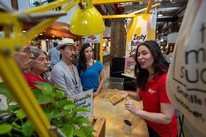 Vancouver: Granville Island Market Tour with Tastings - Meeting the vendors behind the counters