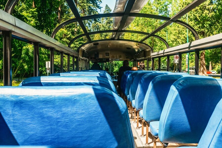 Vancouver: Hop-on Hop-off Sightseeing Tour with 10 Stops - False Creek and Science World give the ride a different view
