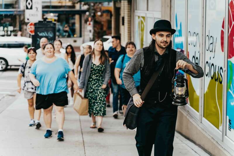 Vancouver: Lost Souls of Gastown Tour - Gastown turns into a theater after dark