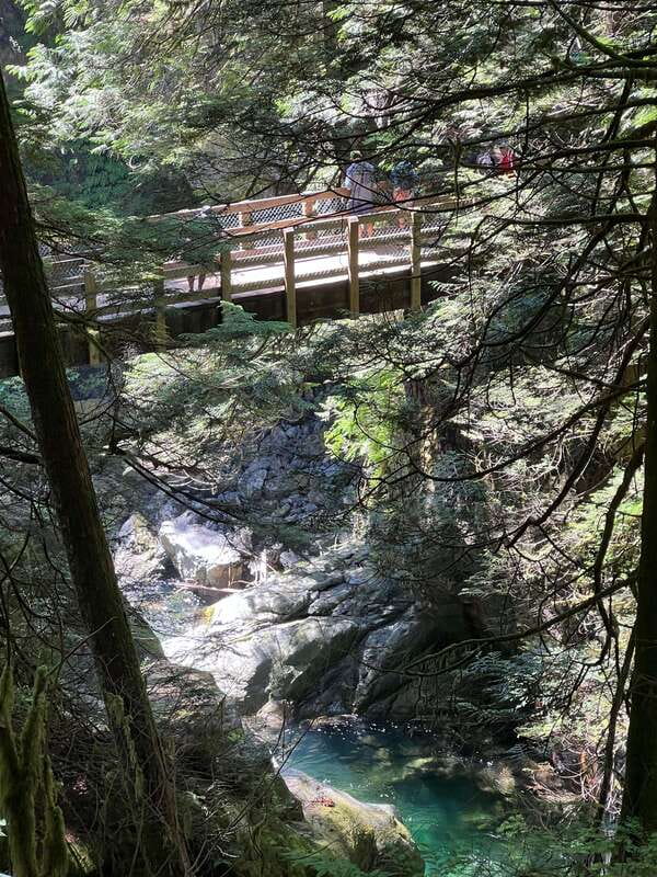 Vancouver: Rainforest Waterfall Hike and Suspension Bridge - The stairs are the real test