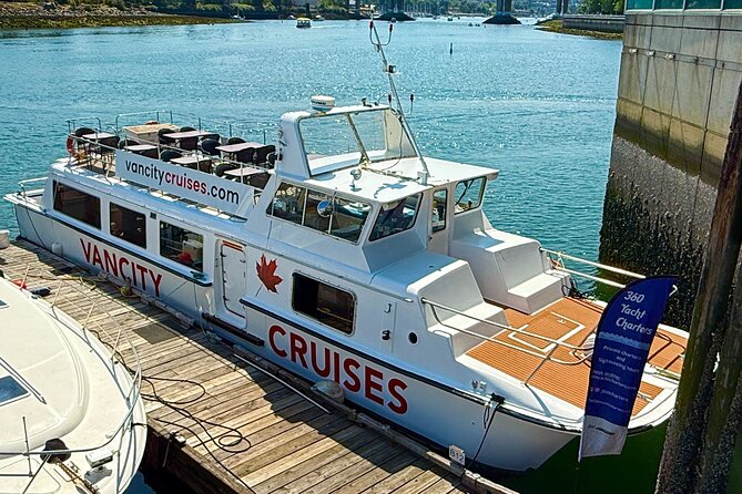 Vancouver Sightseeing Boat Cruise with Live Tour Guide - Stanley Park, Siwash Rock, and Lions Gate Bridge