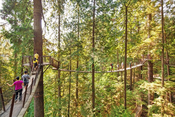 Vancouver Tour: Stanley Park, Granville Island & Capilano Bridge - Crossing Lions Gate Bridge to the North Shore