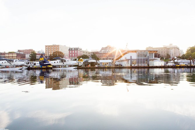Vancouver-Victoria Day Trip by Seaplane + Whale Watching by Boat - Victoria’s Inner Harbour and the short transfer to the boat