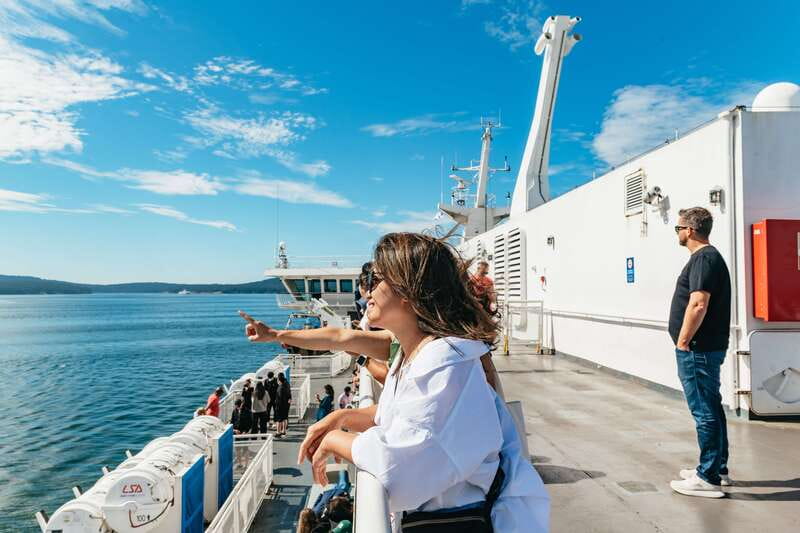 Vancouver: Victoria, Gulf Islands Cruise, & Butchart Gardens - Crossing the Georgia Strait by BC Ferries