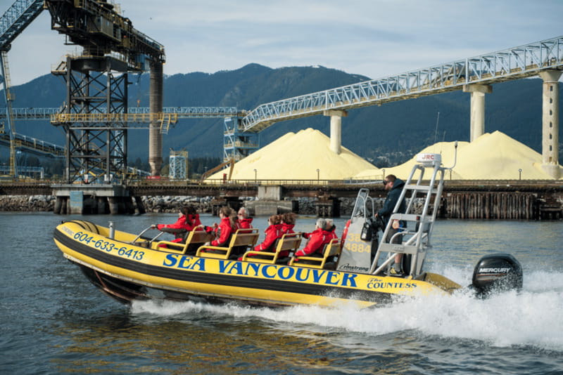 Vancouver: Waterfront Sightseeing Tour - City and Harbour - North Vancouver and the harbour’s working side
