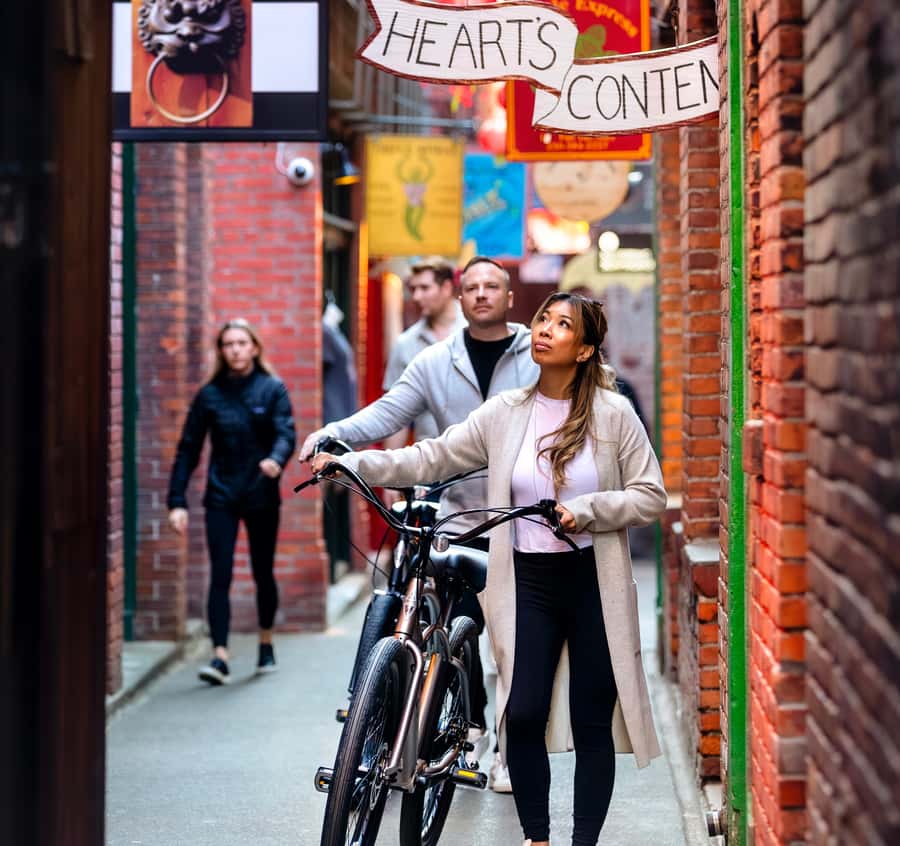 Victoria City Highlights Bike Tour - Castle Hoods & Legends - Starting beside the Inner Harbour
