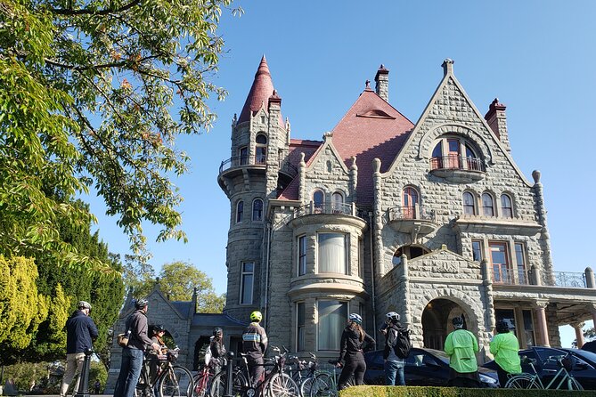 Victoria City Highlights Pedal or E-Bike Tour - Hoods & Legends - Craigdarroch Castle and the story of British Columbia’s elite