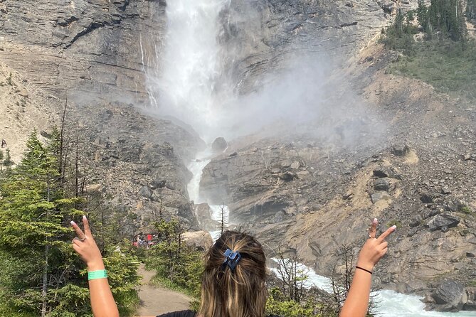 Waterfalls, Lakes & Hidden Gems – Yoho Adventure from Calgary - Natural Bridge shows the river at work