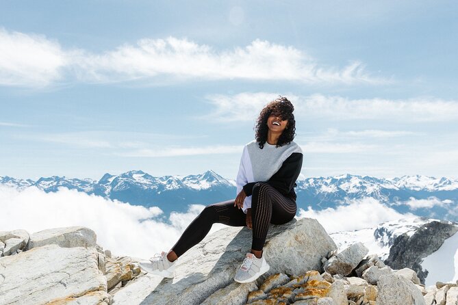 Whistler Helicopter Tour + Mountain Landing - The Peak 2 Peak Gondola from a very different angle