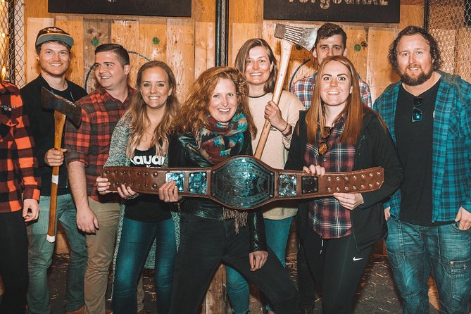 Whistler's Guided Axe Throwing Experience - From first hit to tournament play
