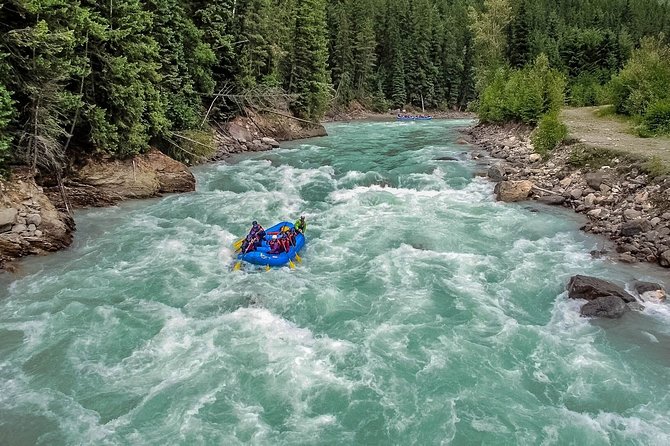 Whitewater Rafting Adventure | Kicking Horse River - Starting at Hydra’s base beside the river