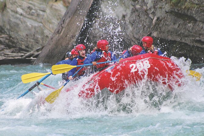Whitewater Rafting on Jasper's Fraser River - Getting suited up for cold mountain water