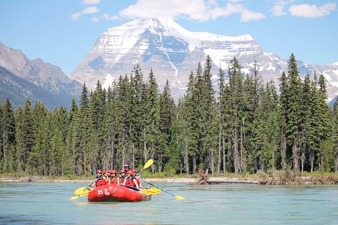 Whitewater Rafting on Jasper's Fraser River - Class 2 and 3 rapids with a certified guide
