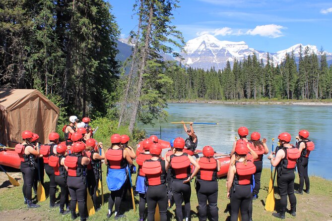 Whitewater Rafting on Jasper's Fraser River - The Rearguard Falls portage