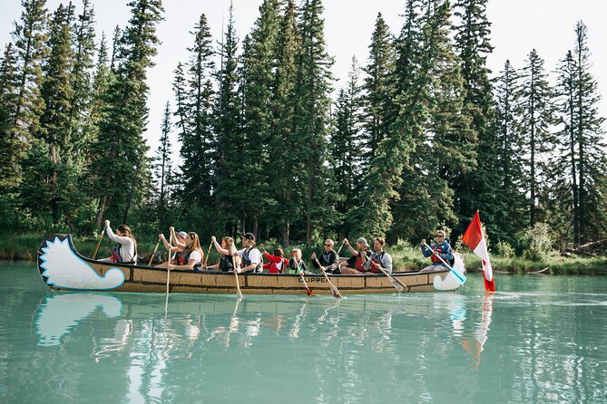 Wildlife on the Bow | Big Canoe Tour in Banff National Park - What the 90-minute route feels like