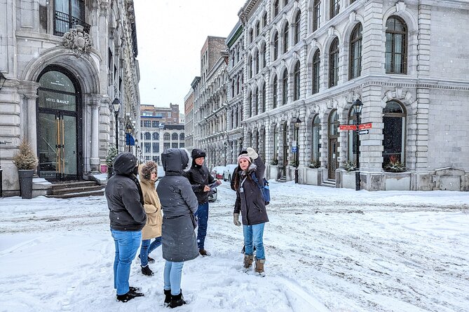 Winter Express: Old Montreal Highlights Walking Tour - What the guides add to the walk