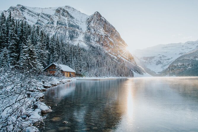 Winter Trip: Lake Louise, Marble Canyon, Emerald Lake, Banff - Emerald Lake: A Short, Calm Stop