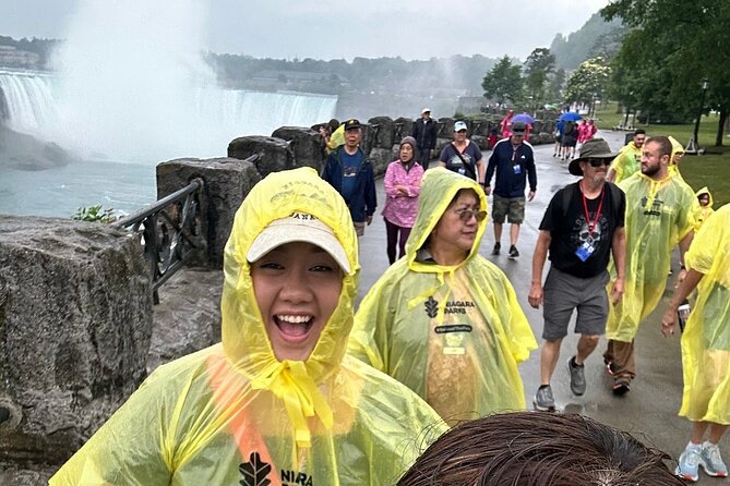 World Famous Boat Cruise with Historical Walking Tour and more - Three waterfalls from the Canadian side