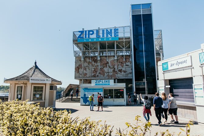 Zipline To The Falls in Niagara Falls, Canada - Riding beside Niagara Falls on the MistRider