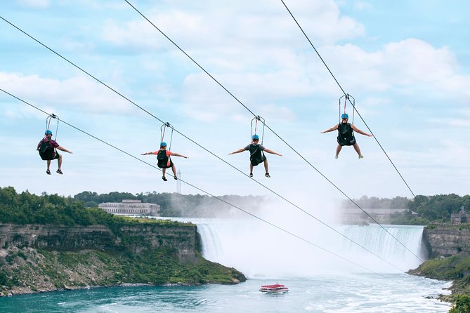 Zipline To The Falls in Niagara Falls, Canada - What happens before takeoff